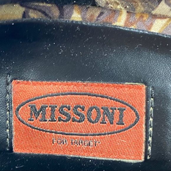 Missoni x Target Suede Round Toe Pumps Block Heels - Picture 7 of 10